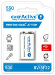 everActive EeverActive 6F22/9V Li-ion 550 mAh akkumulátor C típusú USB-vel