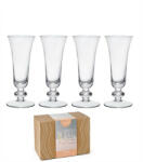 Kitchencraft Kristályüveg pezsgőspohár 4db-os szett, 170ml, Salerno, Mikasa
