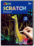 AVENIR Carte Scratch Art mini Dinozauri Avenir (AvenirCH191601)