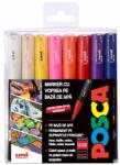 uni Set 16 Markere Uni Posca Mitsubishi, PC-1M, Fine Tip Pen, Multicolor