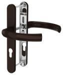Medos Maner usa termopan, Jowisz, exterior, 85 x 32 mm, cu arc, material aluminiu, culoare maro RAL8077