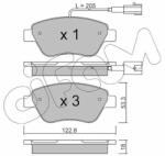 CIFAM set placute frana, frana disc CIFAM 822-321-0