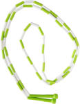Capetan Capetan® Gyöngyös ugrálókötél 300cm hosszú zöld-fehér vékony fogóval