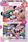Educa Puzzle Minnie Disney Educa 2x20 piese (EDU19297) Puzzle