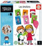 Educa Joc educativ Les Émotions Educa Învățăm emoțiile cu imagini 55 piese de la 5 ani (EDU18829) Joc de societate