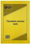 VECTRALINE Nyomtatvány tűzvédelmi oktatási napló VECTRALINE A/4 álló 20 lapos (BVALL350) - tonerpiac