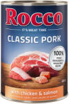 Rocco Rocco Classic Pork 6 x 400 g - Porc cu pui & somon
