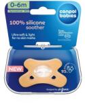 Canpol babies Canpol babies, suzeta din silicon, simetrica, portocaliu, 0-6m