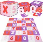 Sersimo Habszőnyeg gyerekeknek, puzzle típusú számok és betűk, 36 db, 175 (FM-0020)