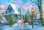 Bluebird Puzzle 90330 - Christmas at Home - 1000 db-os puzzle (90330)