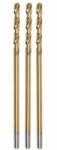 JUFISTO Burghiu pentru metal, nitrura de titan, 3 buc, 2 mm, Jufisto (W21M420) Burghiu