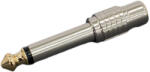 Thunder Audio Thunder Germany ADP-802 Átalakító (RCA mama - 6, 3 mm Jack papa) mono, - Fém házas