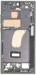  tel-szalk-19296950812 Samsung Galaxy S23 Ultra SM-S918U USA Verzió Krém színű előlap LCD keret, burkolati elem (tel-szalk-19296950812)