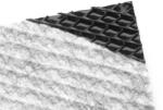 Intermas Vízelvezető geokompozit (geotextília és vízszigetelés) - Interdrain GMFL 4 - magasság 4 mm; geotextília120 g/m2 - 2×50 m [100 m2]