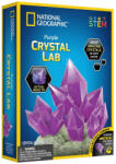 National Geographic - Kit Creativ Laborator De Crestere Cristale Violet (NG29684) - carlatoys