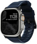 Nomad Rugged Apple Watch 42/44/45/49mm szíj, atlantic kék/fekete (NM01295785) - redmobilshop