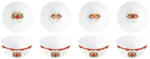 Easy Life Nuova R2S Christmas Melody porcelán tálkaszett 4db-os, 11x5cm, díszdobozban