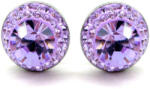 APHRODITÉ bedugós fülbevaló - 12 mm (violet) (2023071901)