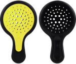 Janeke Perie de păr, negru și galben - Janeke Superbrush Mini Yelow