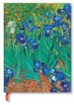 Paperblanks Тефтер Van Goghs Irises, 180 х 230 mm, твърда корица, 72 листа (PB8202-6)