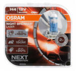 OSRAM NIGHT BREAKER LASER H4 +150% (2 db / doboz)