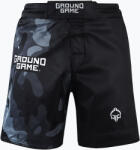 Ground Game Pantaloni scurți pentru bărbați Ground Game MMA Moro 4.0 negru 22SHORMMAMORO4GRY