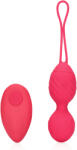 Loveline Vibrating Egg with Remote Control Strawberry Red