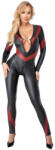 Cottelli Collection Skin-tight Matte Look Jumpsuit 2730669 Black-Red S