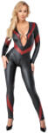 Cottelli Collection Skin-tight Matte Look Jumpsuit 2730669 Black-Red M