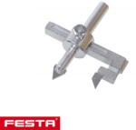 FESTA 24725 állítható körkivágó csempéhez, keményfém penge 20-95 mm (24725)
