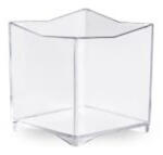 Poloplast Pahare Kubo Mini 60 ml, 4.2 x 4.2 x H 4.5, Set 25 buc (444) Pahar
