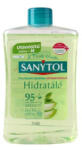 Sanytol Antibakteriális folyékony szappan, utántöltő, 500 ml, SANYTOL, zöld tea és aloe vera (KHT1017) - bestoffice