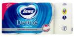 Zewa Toalettpapír, 3 rétegű, kistekercses, 8 tekercs, ZEWA "Deluxe", fehér (KHHZ02)