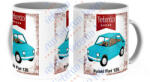  Veterán autós bögre - Polski Fiat 126 kék (279811)