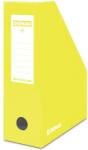 DONAU Suport vertical pentru cataloage, A4 - 10cm latime, din carton laminat, DONAU - galben (DN-7648101-11FSC) - officeclass