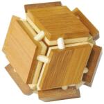 Fridolin Joc logic IQ din lemn bambus 3D Magic box (Fr_17460) - orasuljucariilor