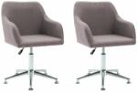 vidaXL 2 buc gri 283488