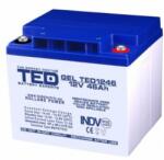 Ted Electric Acumulator pentru UPS sau panouri fotovoltaice GEL Deep Cycle (TED1246 / TED003454)