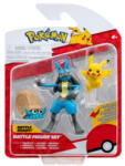Pokémon 3 db-os figura csomag - Omanyte, Pikachu, Lucario (PKW3054)