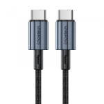Choetech XCC-1014 USB-C - USB-C PD 60W töltőkábel 1.2m fekete