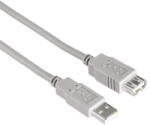 Hama USB 2.0 hosszabbító kábel 1.8m szürke (200905)