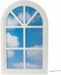 Seletti Fali dekoratív lámpa WINDOW #2 90 x 57 cm, fehér, fa/akril, Seletti (SLT24001)