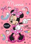 Faro Minnie Mouse, patura din fleece, roz 100x140 cm Lenjerii de pat bebelusi‎, patura bebelusi