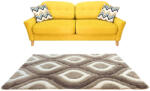 Budapest Carpet Belinda Art Shaggy Szőnyeg 3082 Beige (Bézs) 80cm Szett 3db-os