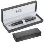 Mark Twain Golyóstoll Mark Twain krómozott sötét test, dobozban