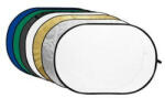 GODOX 7in1 Derítőlap -Fotós Refklektor & Derítő háttér (80x120cm) [RFT-10] (RFT-10-80X120CM)