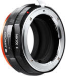 K&F Concept Nikon G - Sony E adapter PRO (NIK-NEX, kézi rekeszállítással) (KF06.438)