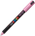uni Marker UNI PC-1MR Posca 0.7 mm, varf fin metalic, roz metalizat (M622)