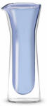 WD Lifestyle Borosilicate hőálló duplafalú üvegkancsó, 800ml, kék