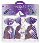 Lavanderaie De Haute Provence Levendulával töltött Bicolore Violet zsák 18g, 3db-os szett